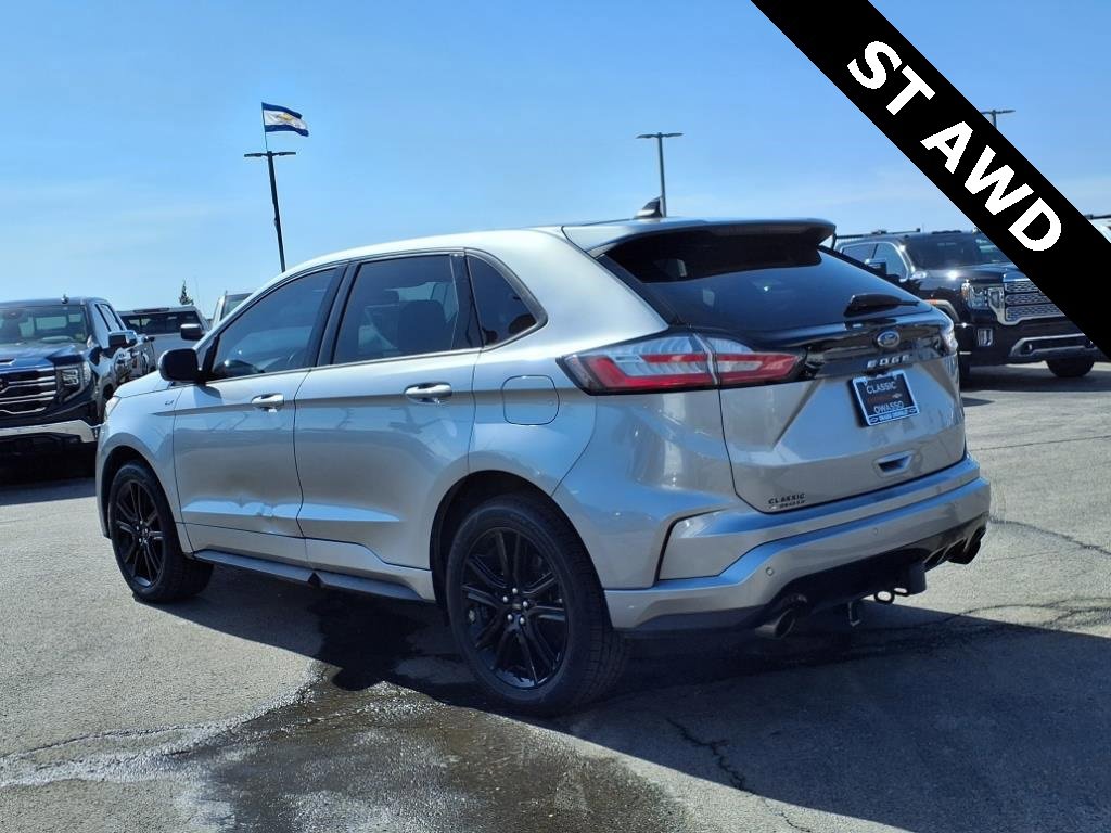 Used 2021 Ford Edge ST Line with VIN 2FMPK4J93MBA08395 for sale in Owasso, OK