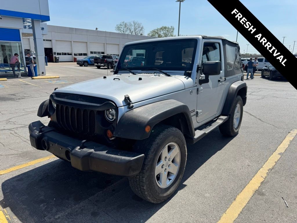 Used 2012 Jeep Wrangler Sport with VIN 1C4AJWAG6CL203901 for sale in Owasso, OK