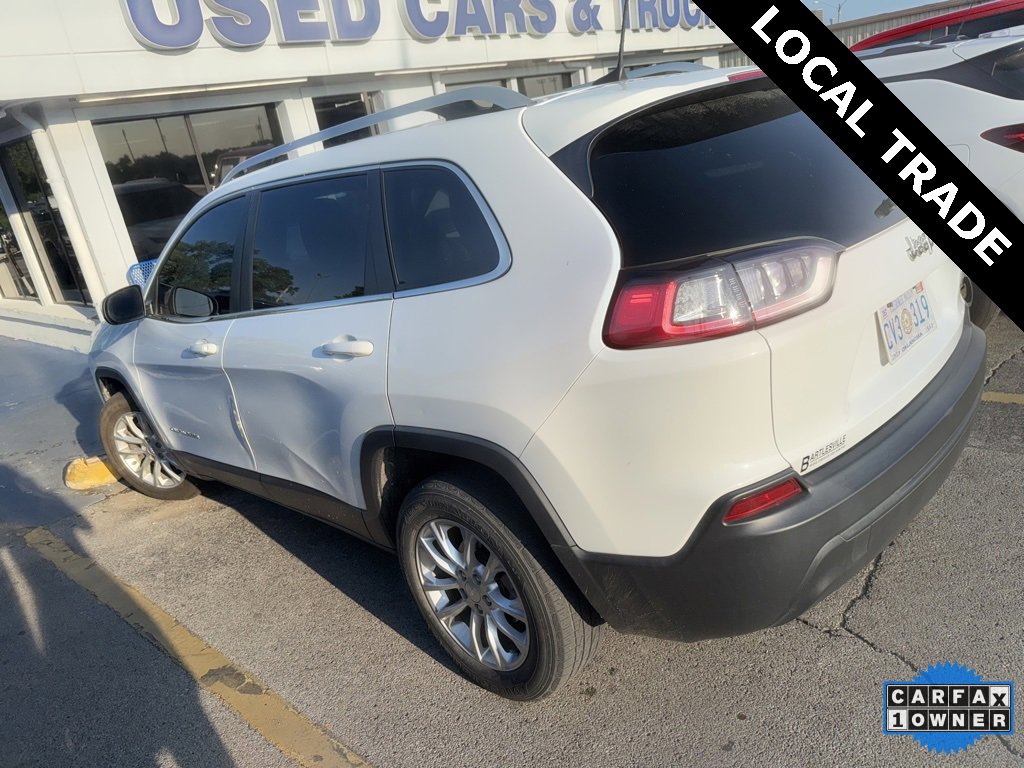 Used 2019 Jeep Cherokee Latitude with VIN 1C4PJLCB8KD376645 for sale in Owasso, OK