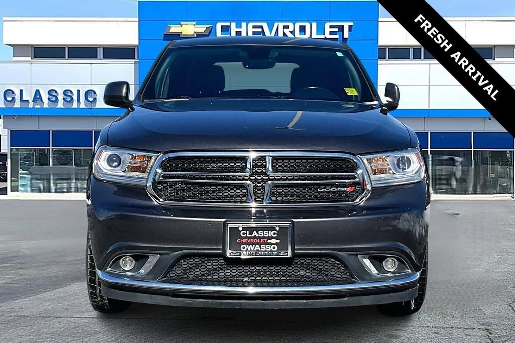 Used 2018 Dodge Durango SXT with VIN 1C4RDJAG3JC329790 for sale in Owasso, OK