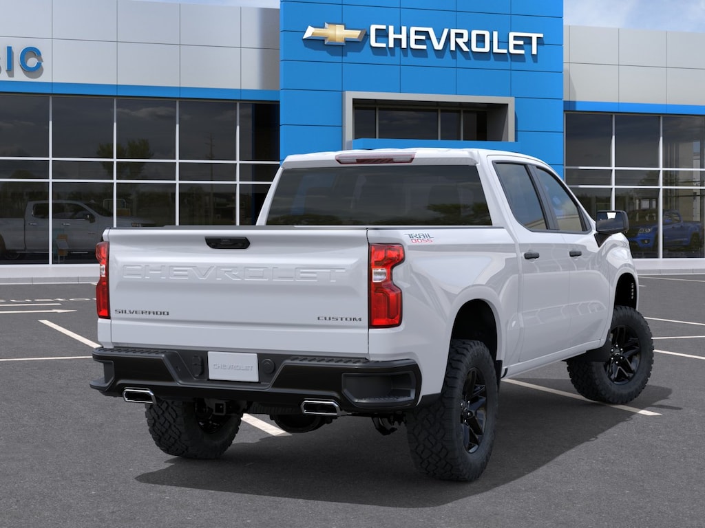 New 2026 Chevrolet Silverado 1500 Custom Trail Boss Truck