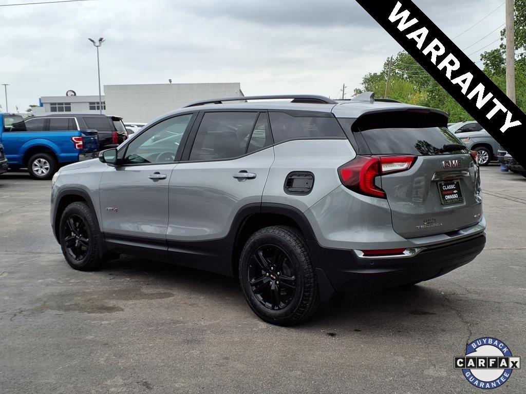 Used 2023 GMC Terrain AT4 with VIN 3GKALYEG7PL173337 for sale in Owasso, OK