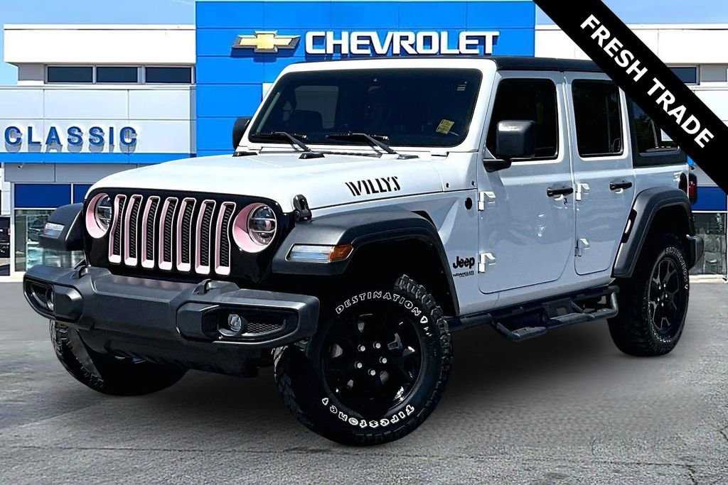Used 2022 Jeep Wrangler Unlimited Willys