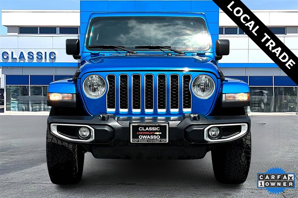 Used 2023 Jeep Gladiator Overland with VIN 1C6HJTFG3PL514513 for sale in Owasso, OK