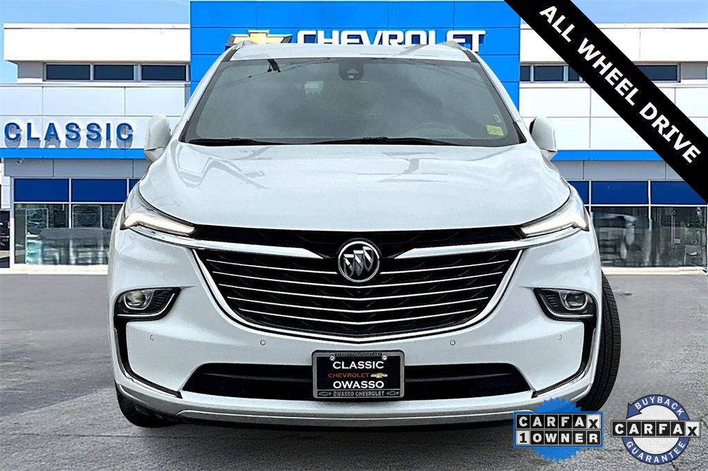 Used 2024 Buick Enclave Premium with VIN 5GAEVBKW3RJ124065 for sale in Owasso, OK
