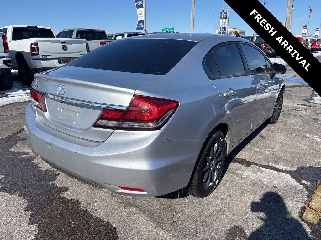 Used 2015 Honda Civic LX with VIN 19XFB2F52FE023282 for sale in Owasso, OK