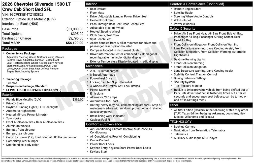 2026 Chevrolet Silverado 1500 LT - Photo 7