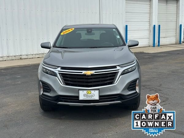 Used 2024 Chevrolet Equinox LT with VIN 3GNAXUEG0RL335747 for sale in Lake City, MI