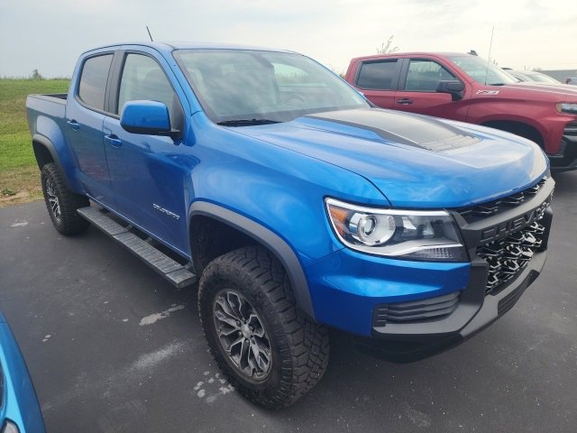 Used 2022 Chevrolet Colorado ZR2 with VIN 1GCGTEEN6N1251663 for sale in Lake City, MI