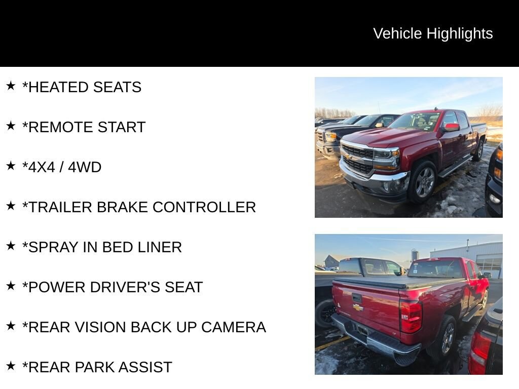 Used 2018 Chevrolet Silverado 1500 LT Truck