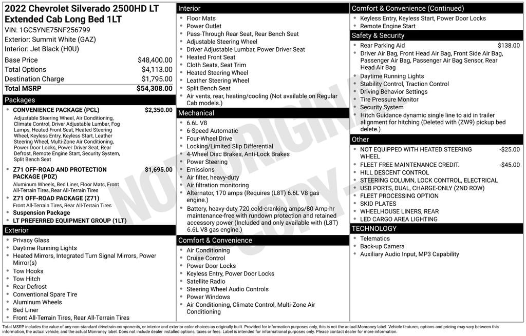 Used 2022 Chevrolet Silverado 2500 HD LT Truck