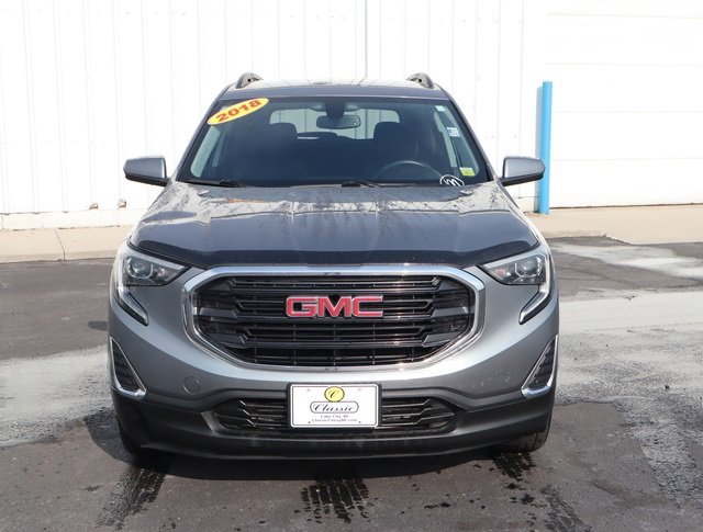 Used 2018 GMC Terrain SLE with VIN 3GKALTEX2JL163874 for sale in Lake City, MI