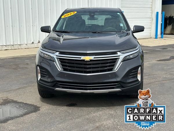 Used 2022 Chevrolet Equinox LT with VIN 3GNAXUEV4NS197273 for sale in Lake City, MI