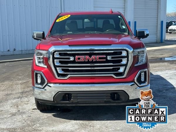 Used 2019 GMC Sierra 1500 SLT with VIN 3GTU9DED8KG204084 for sale in Lake City, MI