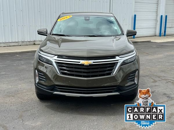 Used 2023 Chevrolet Equinox LT with VIN 3GNAXUEG9PL101037 for sale in Lake City, MI