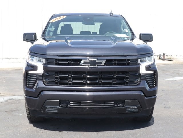 Used 2023 Chevrolet Silverado 1500 RST with VIN 1GCUDEELXPZ300592 for sale in Lake City, MI