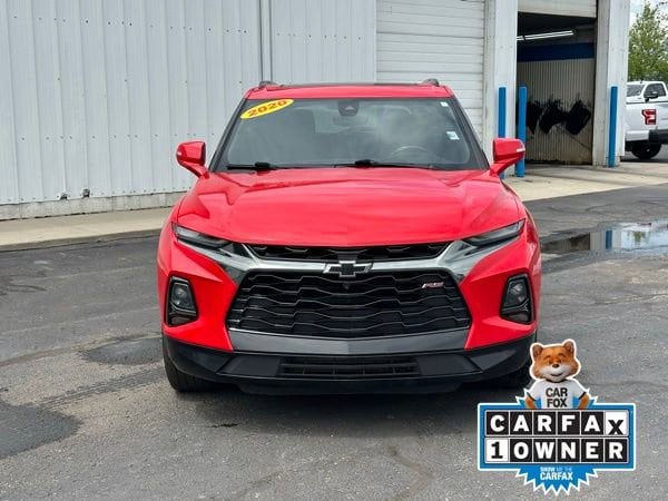 Used 2020 Chevrolet Blazer RS with VIN 3GNKBKRS0LS712919 for sale in Lake City, MI
