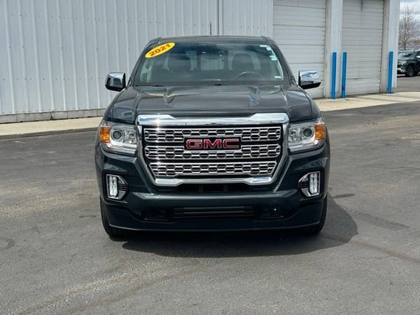 Used 2021 GMC Canyon Denali with VIN 1GTG6EEN8M1136519 for sale in Lake City, MI