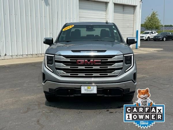 Used 2024 GMC Sierra 1500 SLE with VIN 1GTUUBED9RZ233364 for sale in Lake City, MI