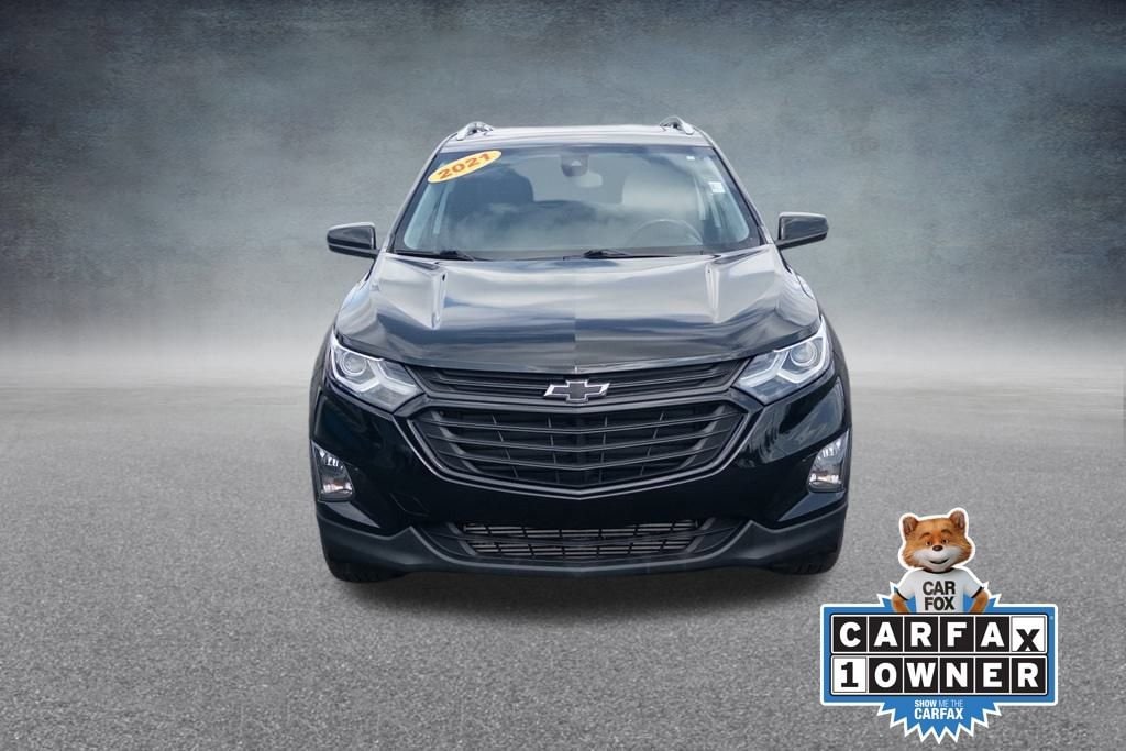 Used 2021 Chevrolet Equinox LT with VIN 3GNAXUEV5ML321012 for sale in Lake City, MI