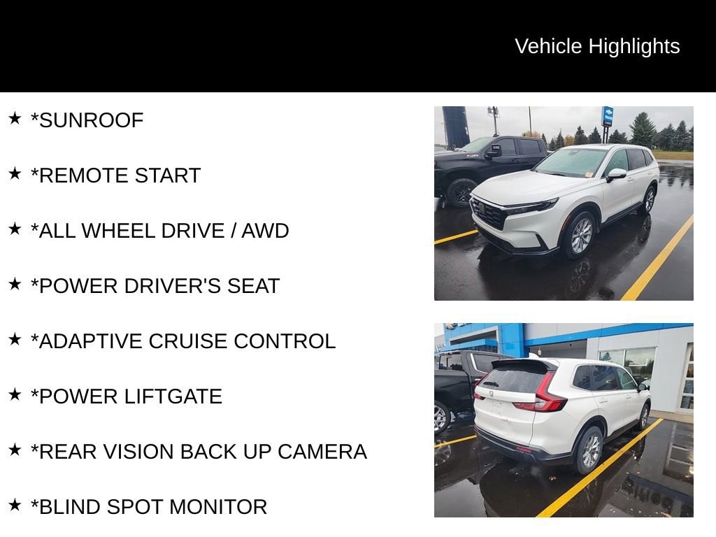 Used 2024 Honda CR-V EX AWD SUV