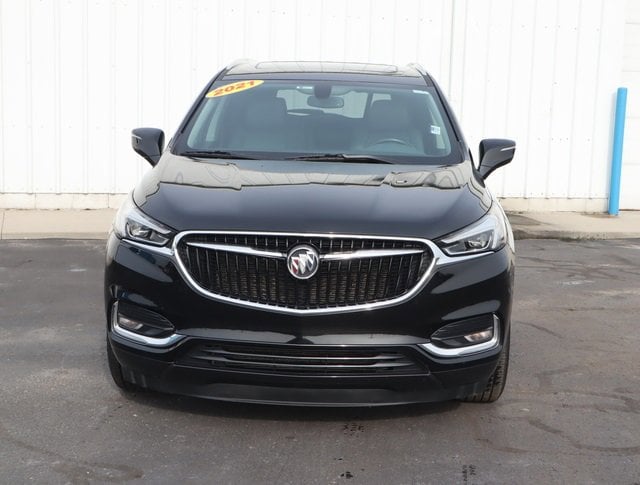 Used 2021 Buick Enclave Essence with VIN 5GAEVAKW9MJ212704 for sale in Lake City, MI