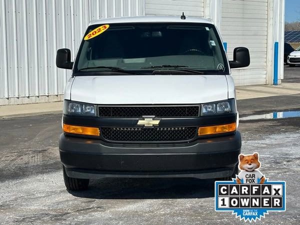 Used 2023 Chevrolet Express Cargo Work Van with VIN 1GCWGBFP1P1259994 for sale in Lake City, MI