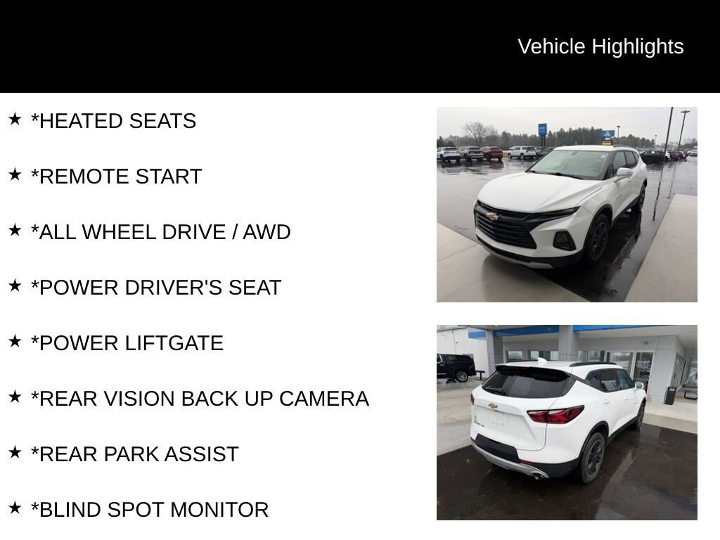 Used 2020 Chevrolet Blazer 2LT SUV