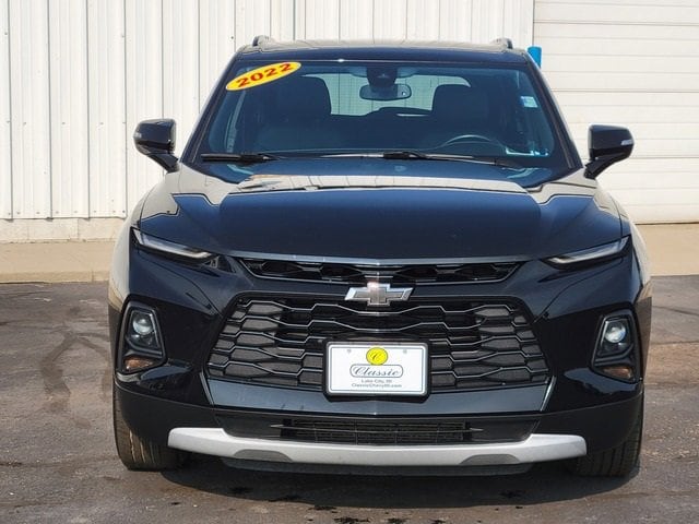 Used 2022 Chevrolet Blazer 3LT with VIN 3GNKBJRS2NS136733 for sale in Lake City, MI