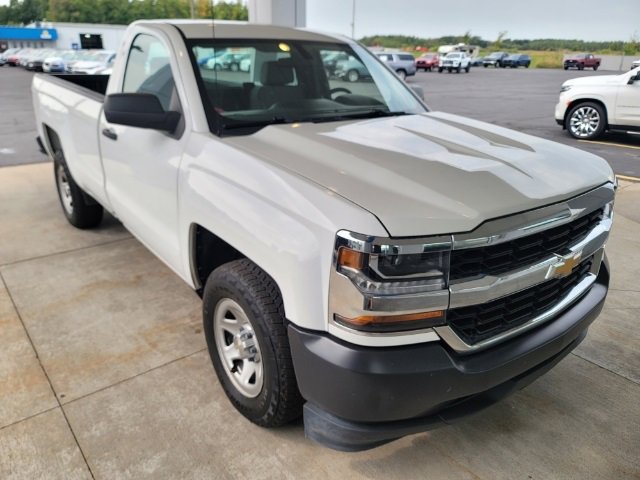 Used 2018 Chevrolet Silverado 1500 Work Truck 1WT with VIN 1GCNCNEHXJZ370653 for sale in Lake City, MI