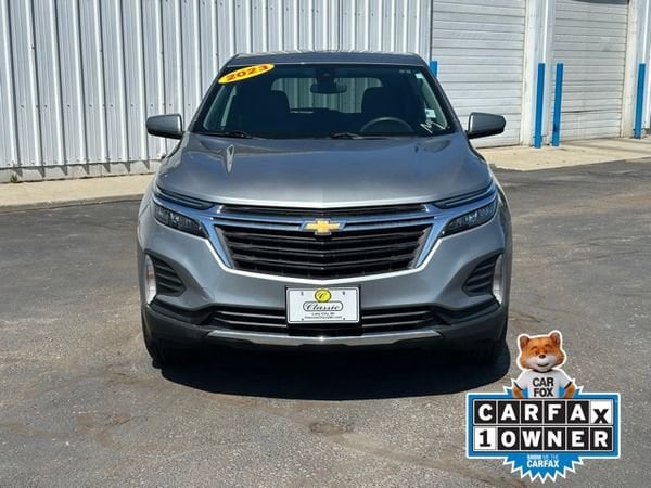 Used 2023 Chevrolet Equinox LT with VIN 3GNAXUEG3PS188262 for sale in Lake City, MI