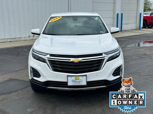 Used 2024 Chevrolet Equinox LT with VIN 3GNAXUEGXRL339434 for sale in Lake City, MI
