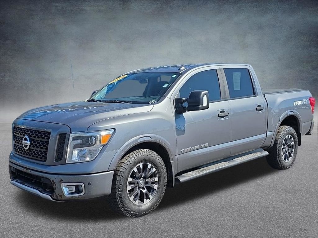 Used 2018 Nissan Titan PRO-4X with VIN 1N6AA1E52JN523095 for sale in Lake City, MI