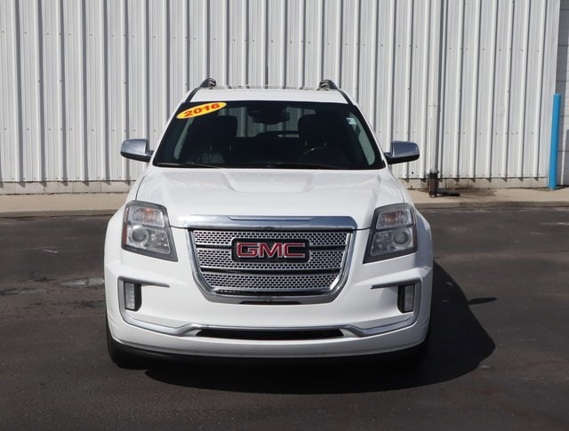 Used 2016 GMC Terrain Denali with VIN 2GKFLVE39G6358107 for sale in Lake City, MI