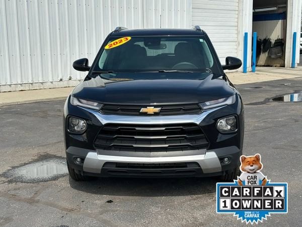 Used 2023 Chevrolet TrailBlazer LT with VIN KL79MRSL0PB063280 for sale in Lake City, MI