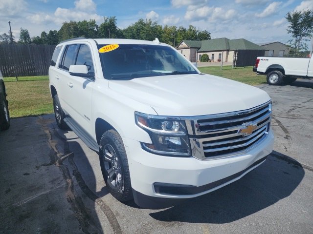 Used 2018 Chevrolet Tahoe LS with VIN 1GNSKAKC9JR357763 for sale in Lake City, MI