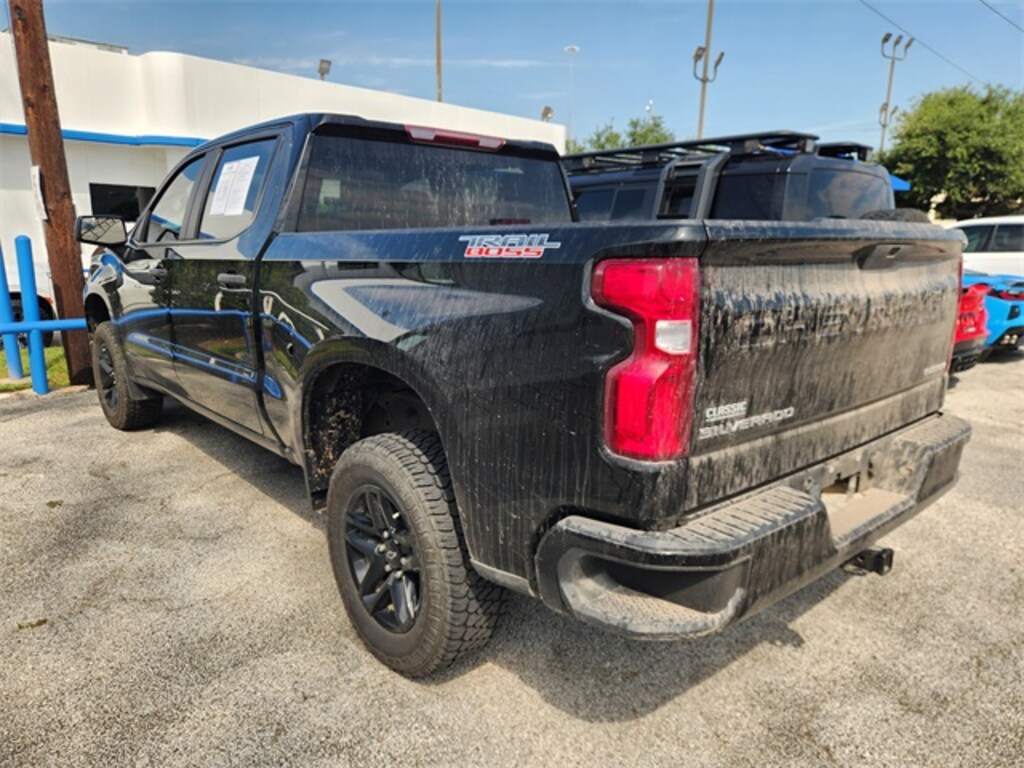 Used 2022 Chevrolet Silverado 1500 LTD Custom Trail Boss Truck Crew Cab