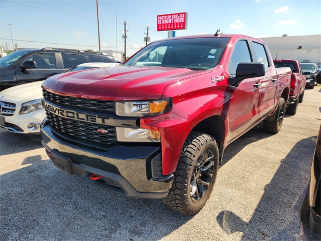 Used 2020 Chevrolet Silverado 1500 Silverado Custom Trail Boss Truck Crew Cab