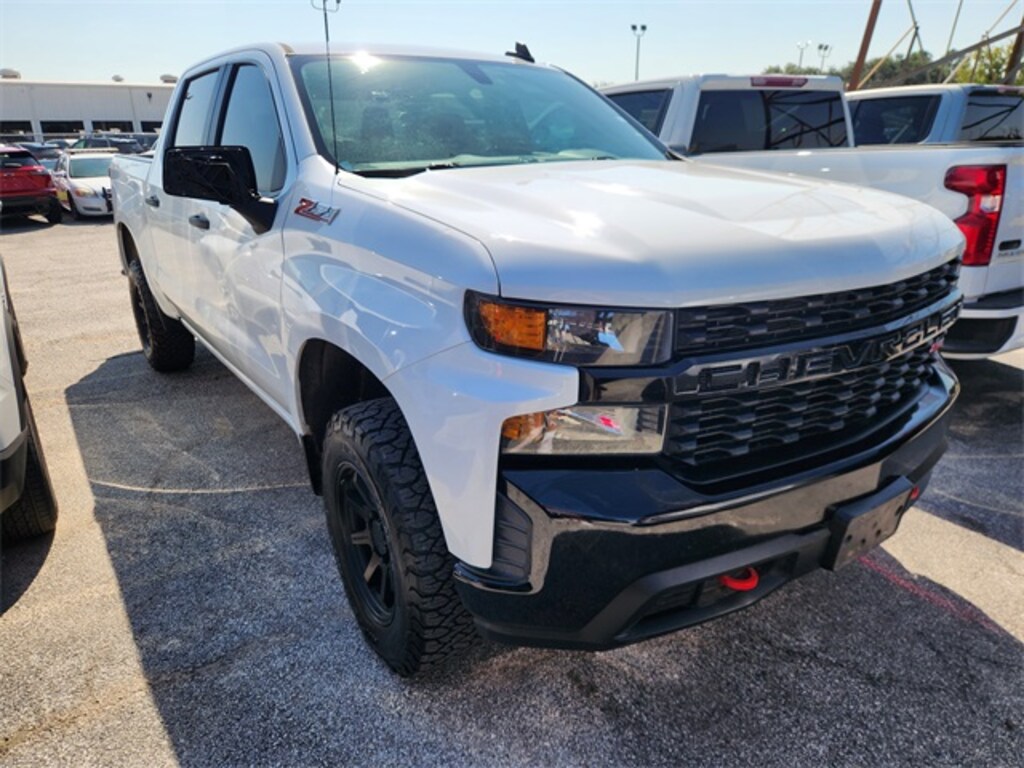 Used 2021 Chevrolet Silverado 1500 Custom Trail Boss Truck Crew Cab