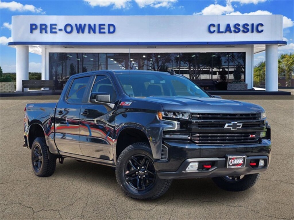 Used 2022 Chevrolet Silverado 1500 LTD LT Trail Boss Truck Crew Cab