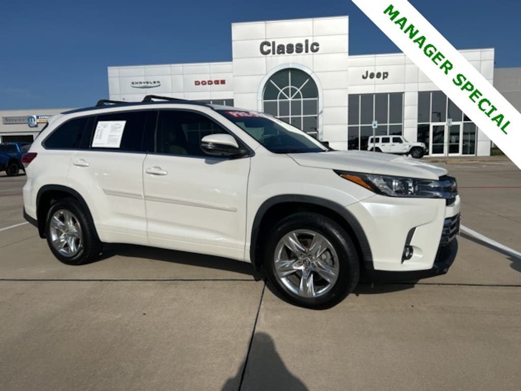 Used 2019 Toyota Highlander Limited SUV