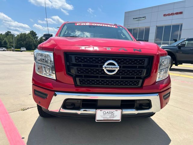 Used 2020 Nissan Titan SV with VIN 1N6AA1ED1LN510090 for sale in Little Rock