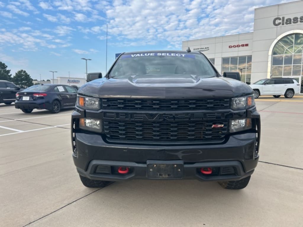 Used 2019 Chevrolet Silverado 1500 Custom Trail Boss Truck Crew Cab