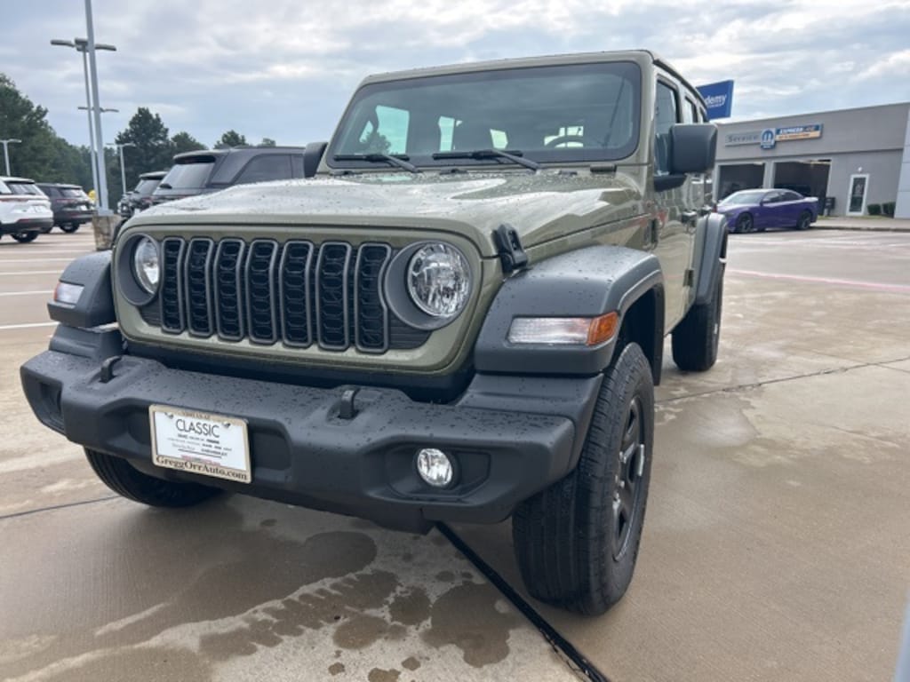 New 2025 Jeep Wrangler 4-DOOR SPORT Sport Utility