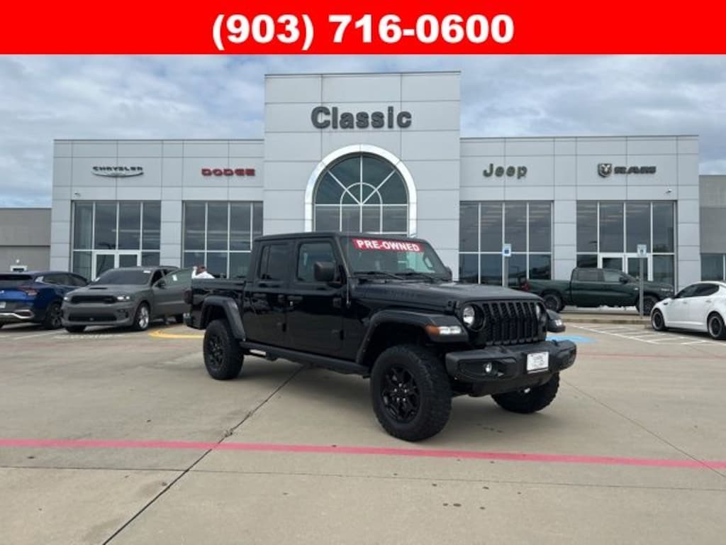 Used 2023 Jeep Gladiator Willys Truck Crew Cab