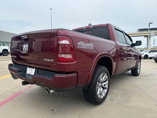 Used 2021 RAM Ram 1500 Pickup Laramie with VIN 1C6SRFJT3MN507887 for sale in Texarkana, TX