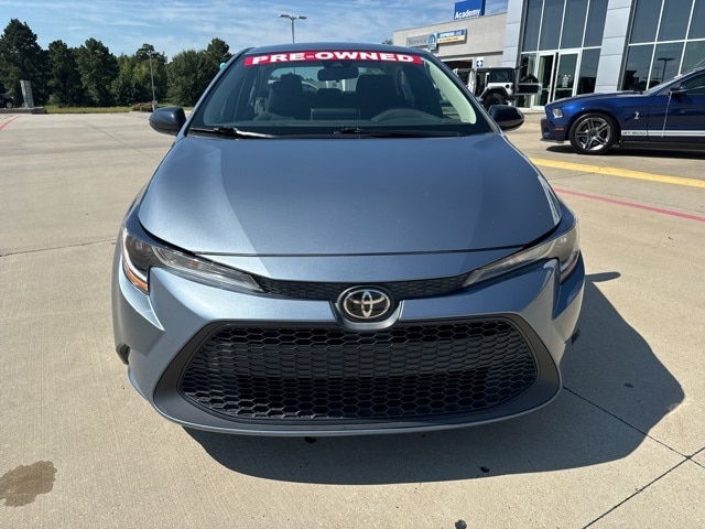 Used 2021 Toyota Corolla LE with VIN 5YFEPMAE6MP184360 for sale in Texarkana, TX