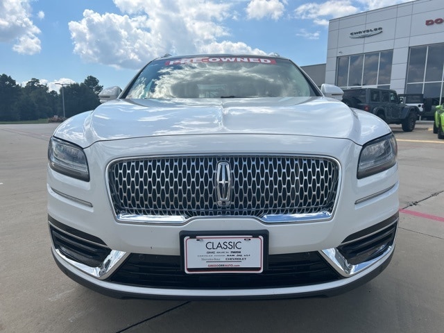 Used 2020 Lincoln Nautilus Reserve with VIN 2LMPJ6K90LBL27916 for sale in Texarkana, TX