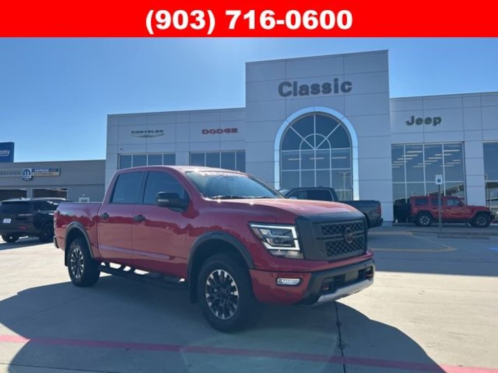 Used 2024 Nissan Titan PRO-4X Truck Crew Cab