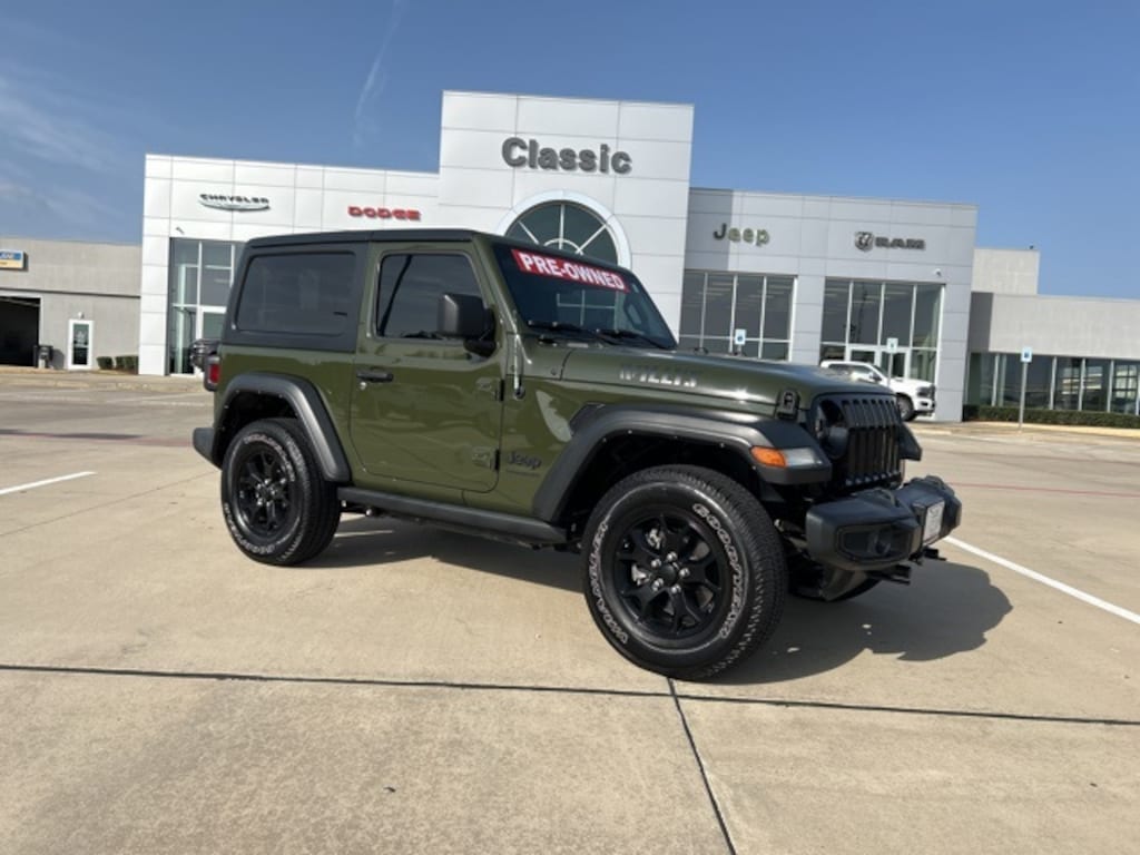 Used 2021 Jeep Wrangler Willys SUV